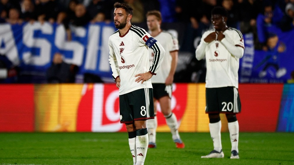 Gelandang Manchester United Bruno Fernandes