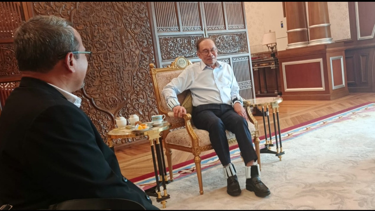PM Malaysia Dato’ Seri Anwar Ibrahim menerima kunjungan Rektor Universitas Ibn Khaldun (UIKA) Bogor Prof. Mujahidin pada Rabu, (21/10/2026).