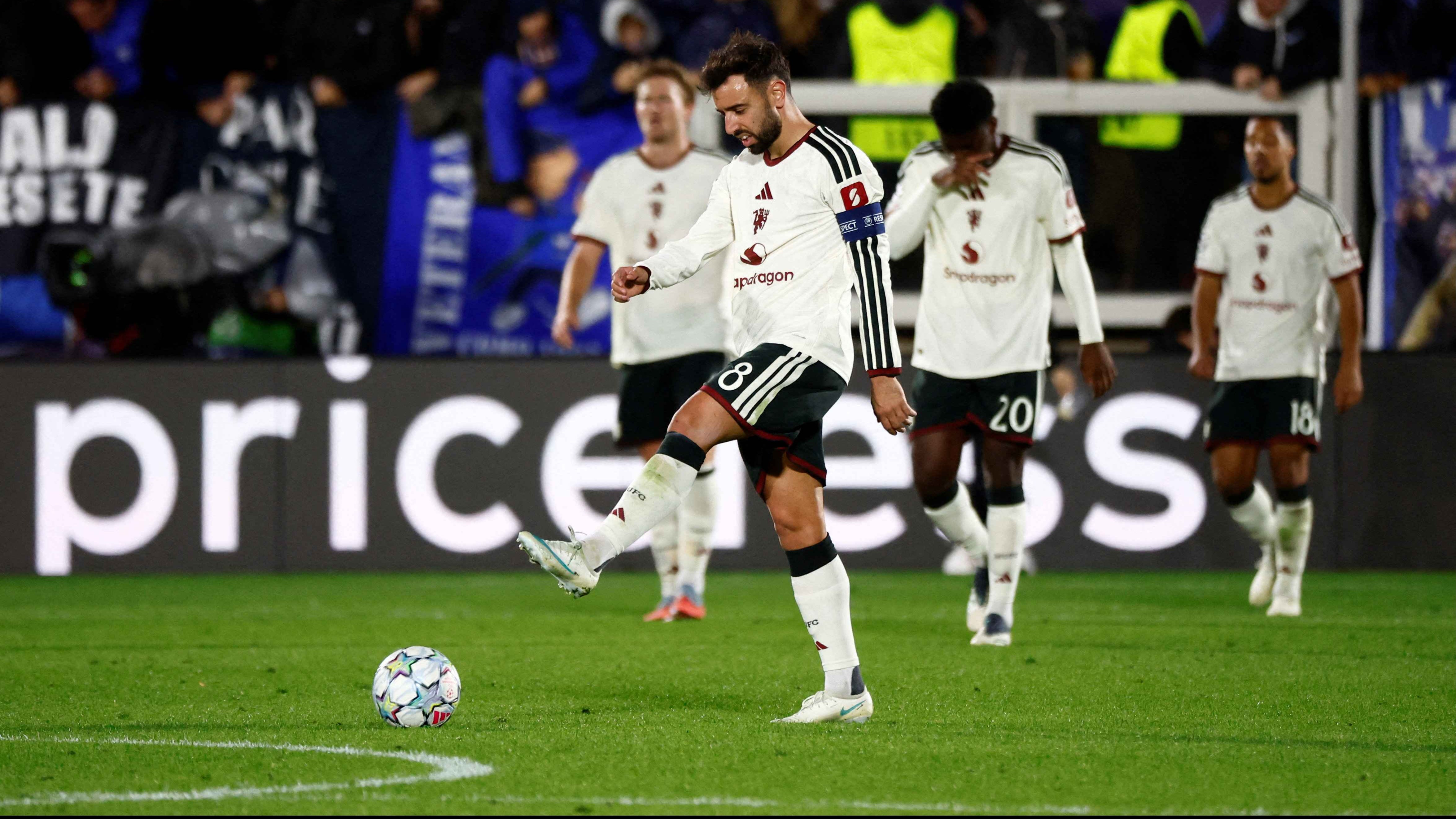 Pemain Manchester United (MU),  Bruno Fernandes