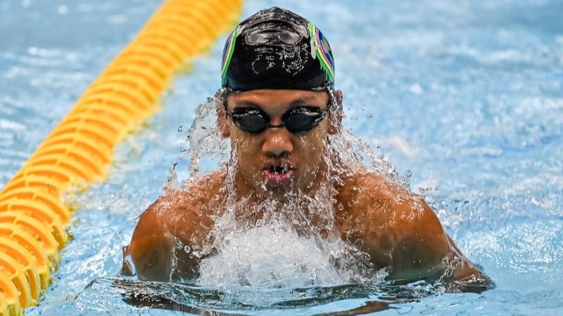 Perenang Indonesia Abdil Majid Rahman di Asian Para Games 2026