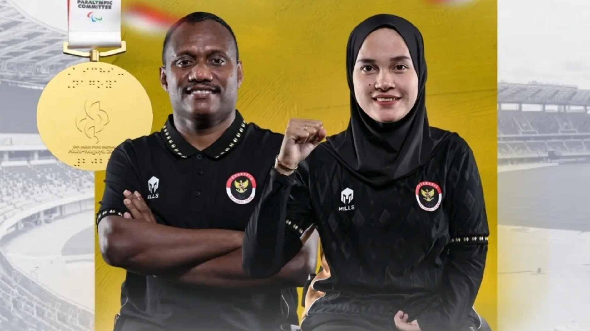 Atlet Para Tenis Meja Indonesia, Barce Layaba/Leli Marlina