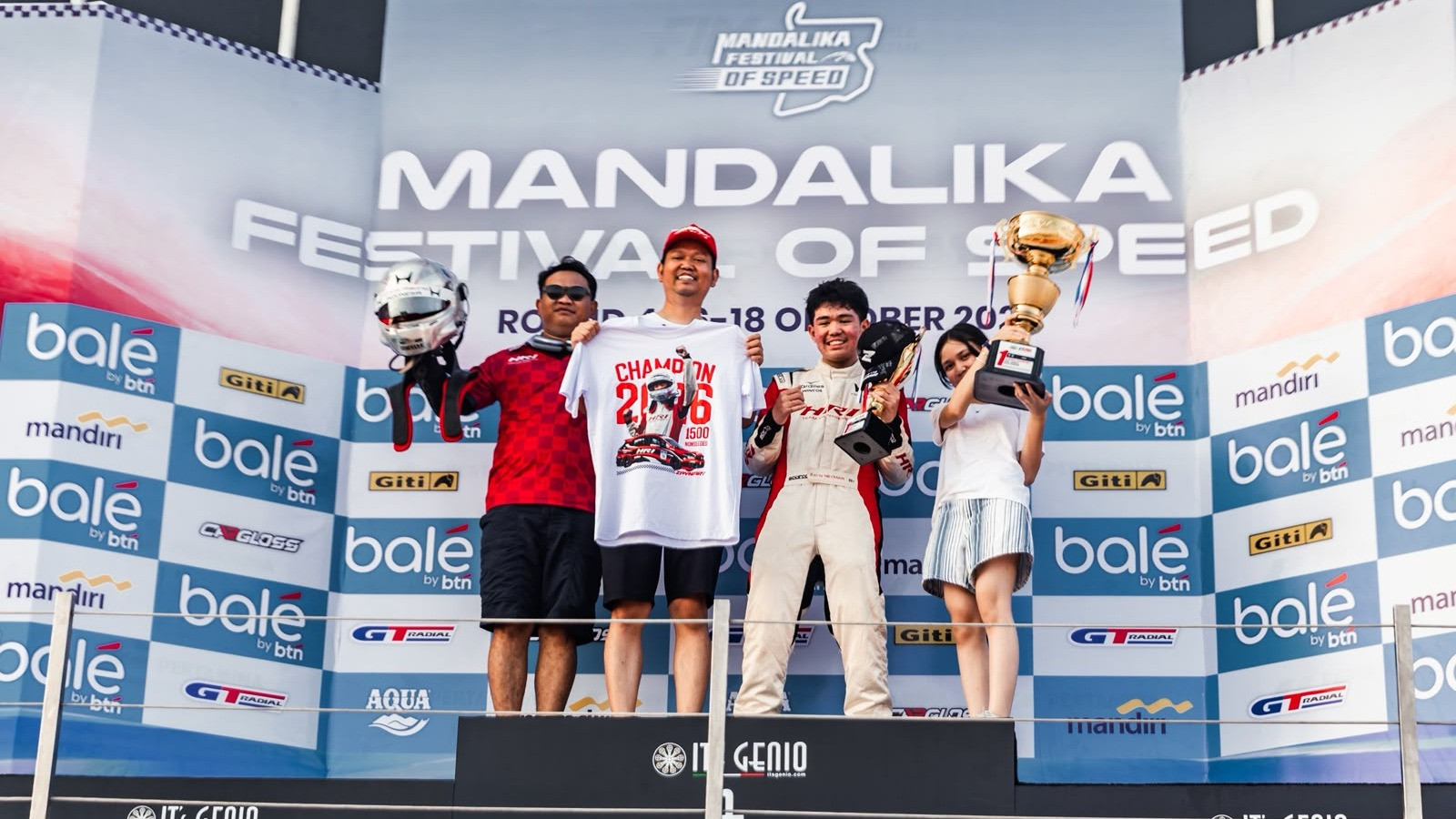 Zayn Neymar Jadi Juara Nasional ITCR 1500