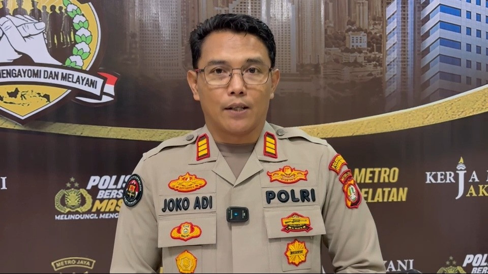 Kasi Humas Polres Metro Jakarta Selatan, AKP Joko Adi Wibowo