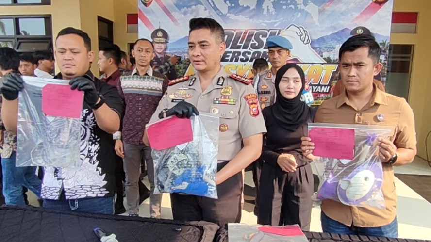 Kapolresta Bandung Kombes Pol Tri Suhartanto di markas Polresta Bandung, pada Jumat (23/10/2026).