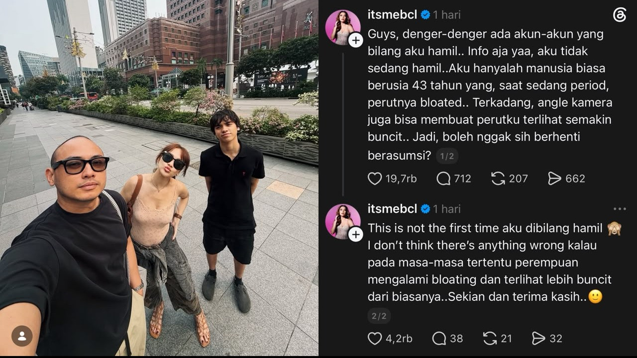 BCL Buka Suara soal Dituding Hamil