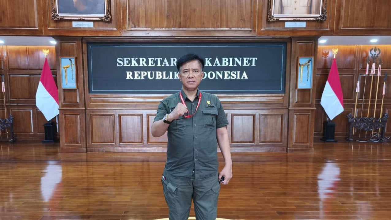 Ketua Dewan Koordinasi Nasional Departemen Hukum dan HAM Garda Prabowo, Amri Piliang