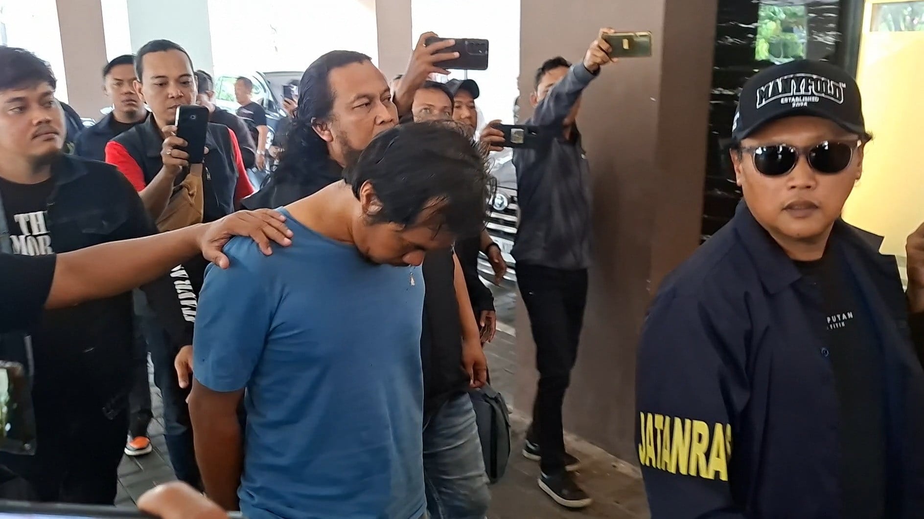 Dwi Bagus Martono (40) terduga pelaku mutilasi istri siri dan anak
