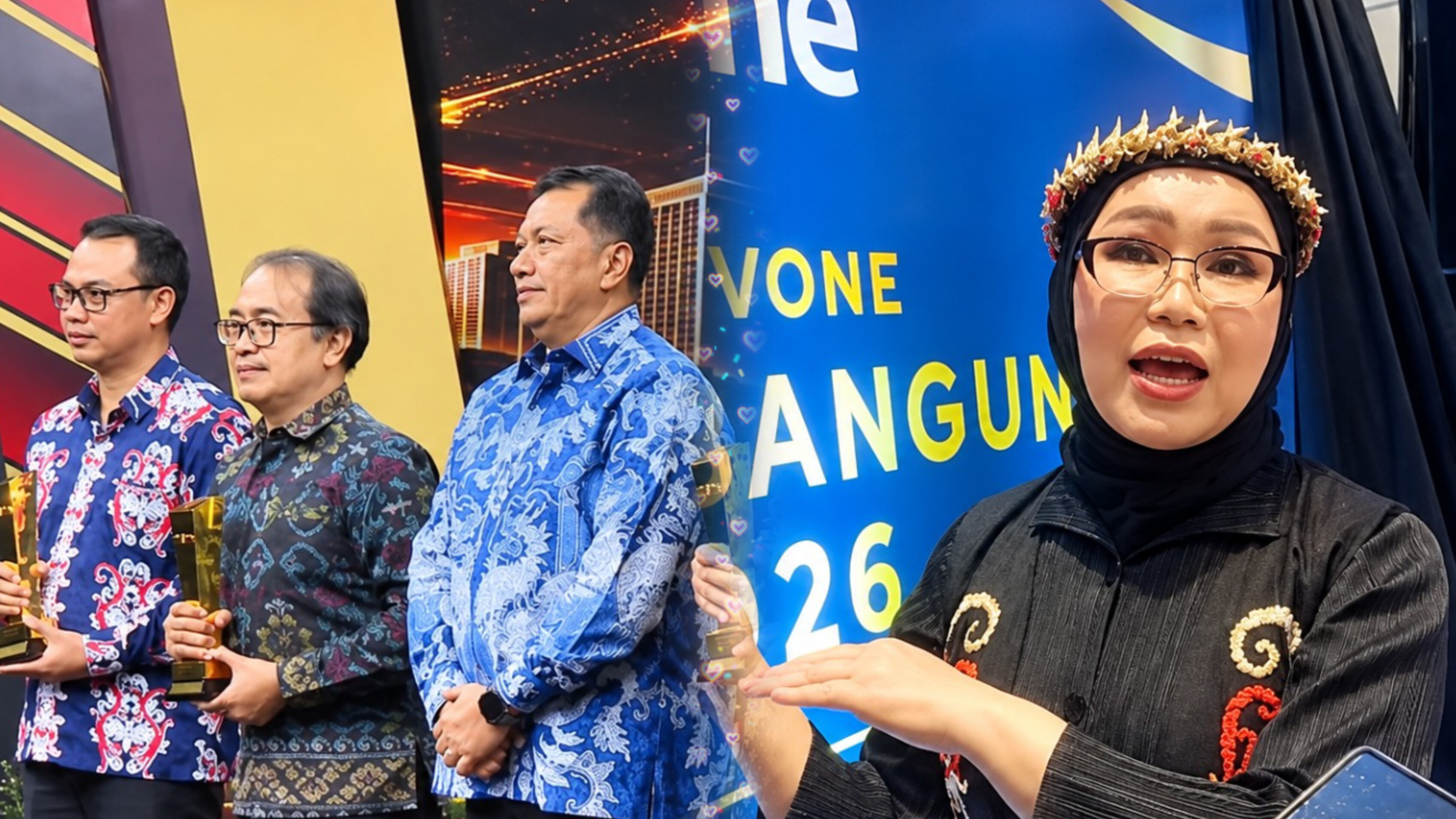 Para nominator penerima penghargaan Inovasi Membangun Negeri 2026 & Direktur Bisnis, Marketing Sales & Programming (Act CEO) tvOne, Maria Goretti Limi