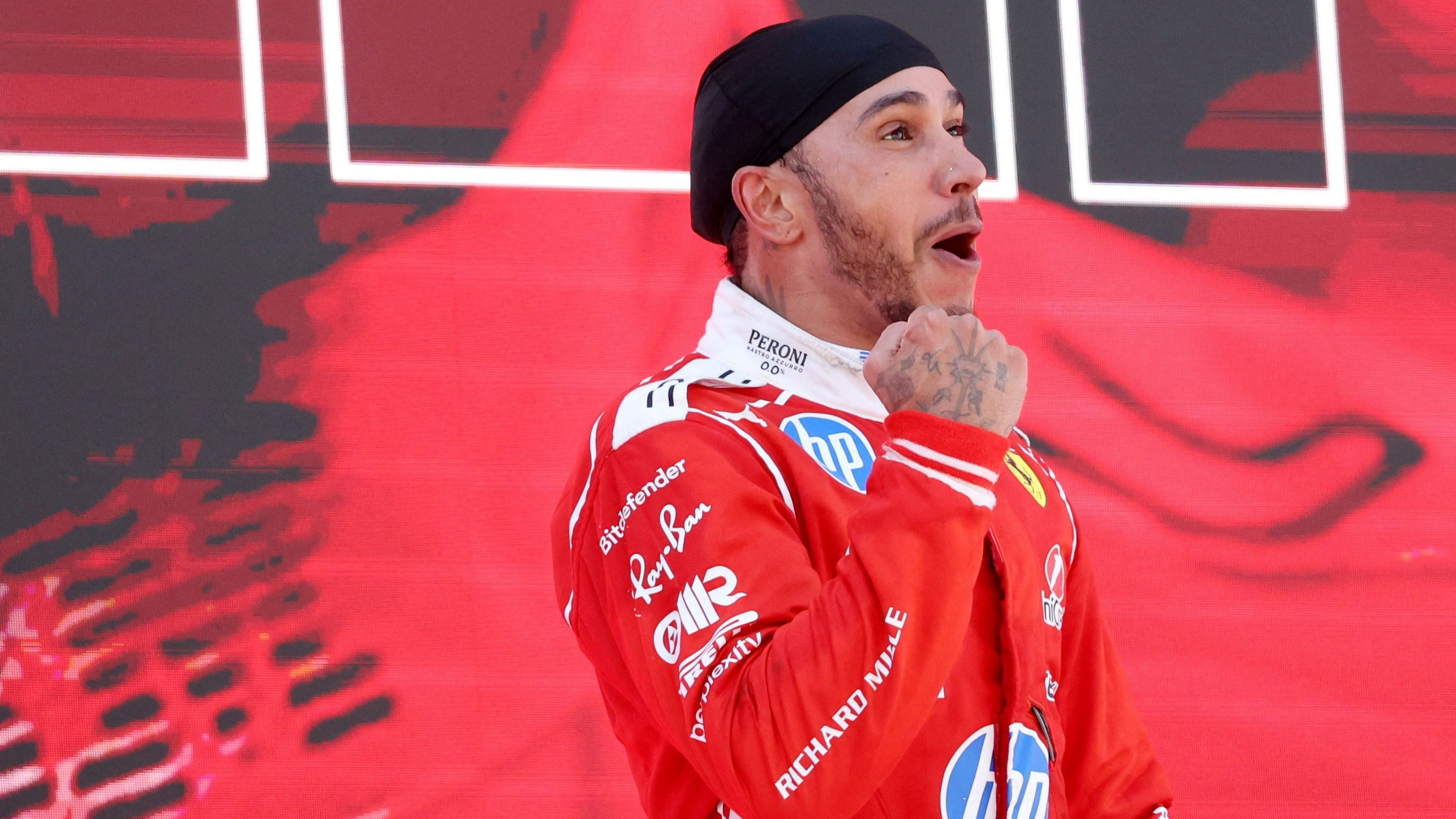 Pembalap Ferrari, Lewis Hamilton