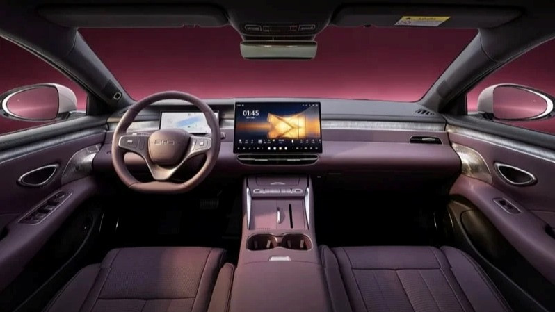 Ilustrasi Interior BYD Seal 07 Generasi Kedua