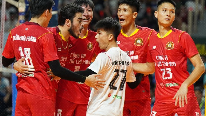 Ho Chi Minh City Police di Liga Voli Vietnam