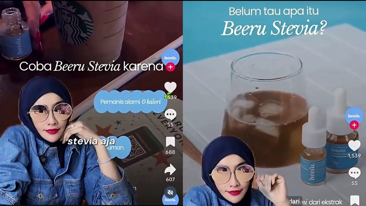 Viral! Doktif Bongkar Dugaan Pemanis Tersembunyi Beeru Stevia, Penjualan Kini Dihentikan