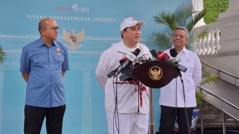 Menteri Pemuda dan Olahraga (Menpora) Erick Thohir