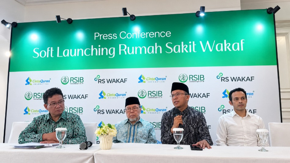 Ustaz Fatih Karim dan RSIB meluncurkan Program Rumah Sakit Wakaf Bogor