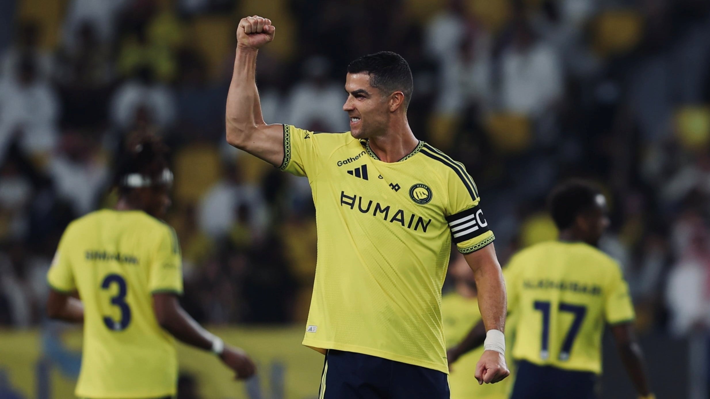 Cristiano Ronaldo dalam laga Al Nassr vs Al Kholood di Liga Pro Saudi 2026/2027, Jumat (30/10/2026).
