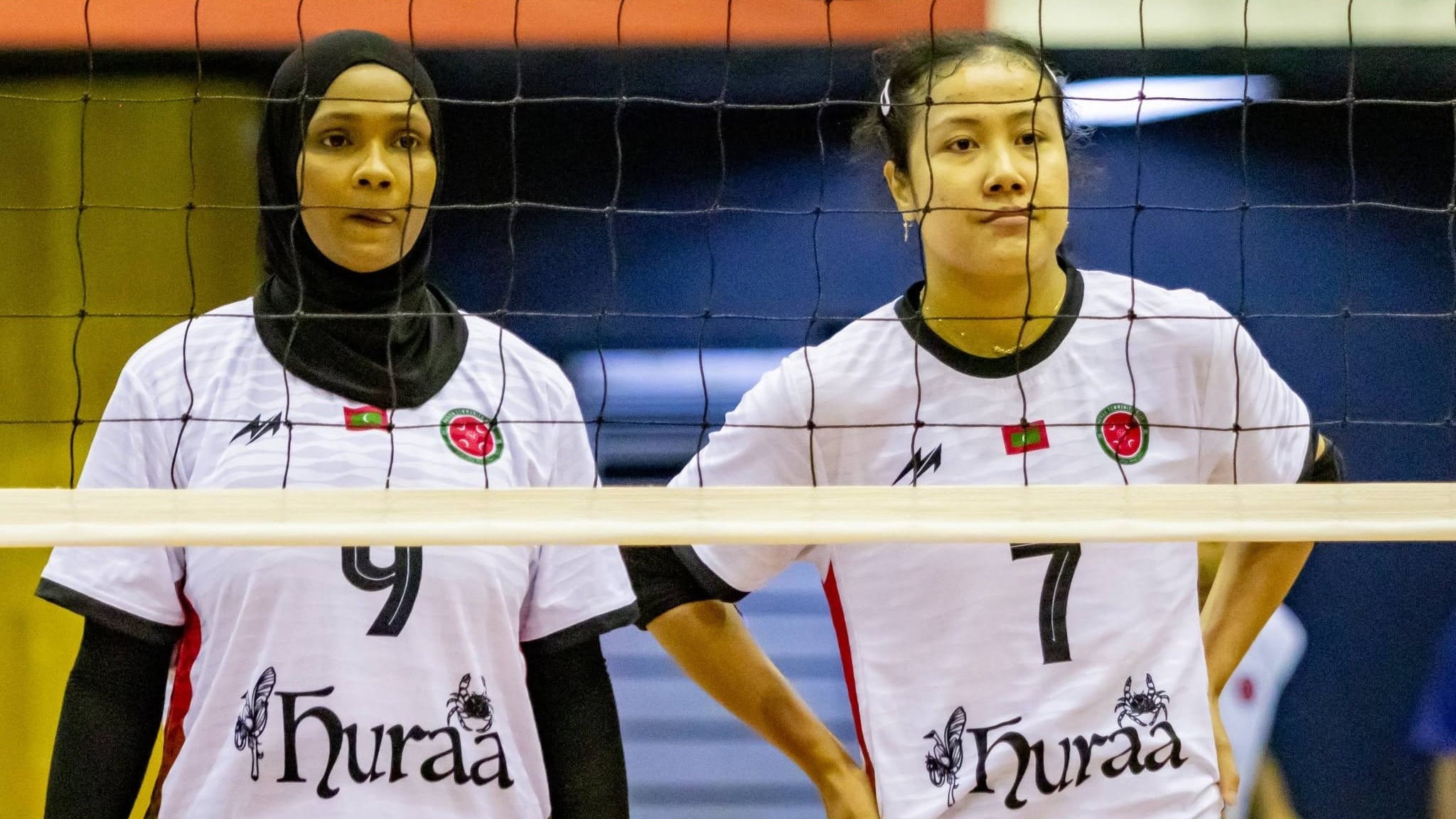 Ratri Wulandari saat Memperkuat Huraa Comunity Club di Liga Voli Maladewa