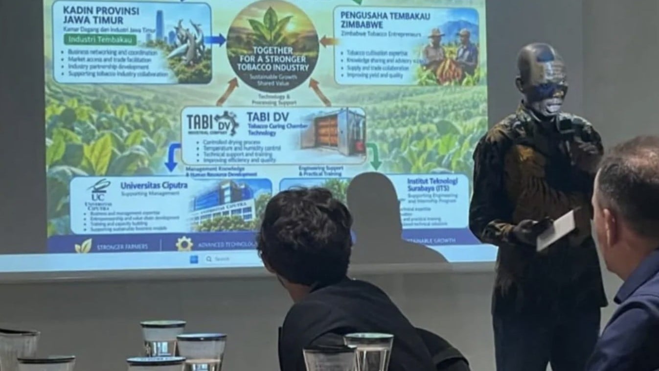 Pertemuan Kadin Jatim bersama perwakilan Zimbabwe dalam Tobacco Industry Networking Dinner di Surabaya, Jawa Timur, Sabtu (31/10/2026).