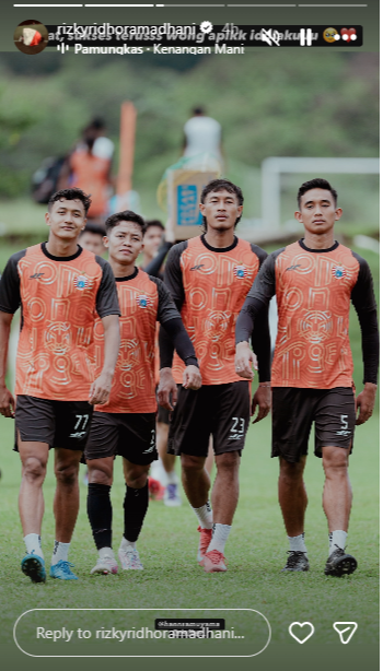 Rizky Ridho Kasih Salam Perpisahan kepada Rio Fahmi dan Hansamu Yama, Isyarat Jadi Pemain yang Dilepas Persija Jakarta?
            - galeri foto