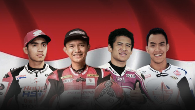 4 Pembalap Indonesia Yang Mentas Di Ajang Moto2