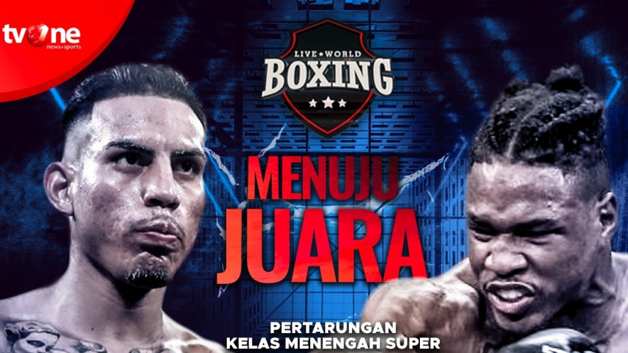 Live World Boxing tvOne Batu Loncatan Benavidez Sebelum Jumpa Saul Canelo