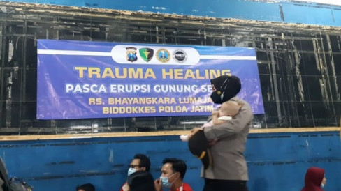 Erupsi Semeru, RS. Bhayangkara Dan Biddokkes Polda Jatim Dirikan Posko ...