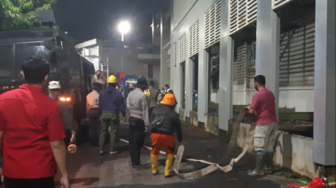 Kebakaran Di Gedung Kasuari RSUP Kariadi Semarang Diduga Karena Korsleting Genset