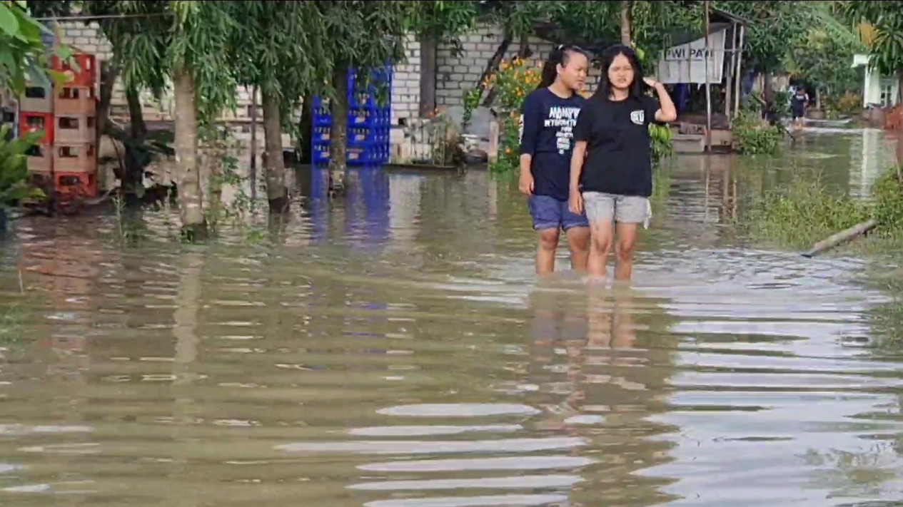 Hari Banjir Warga Minta Perbaikan Tanggul Sungai Ketitang Kabupaten Pati
