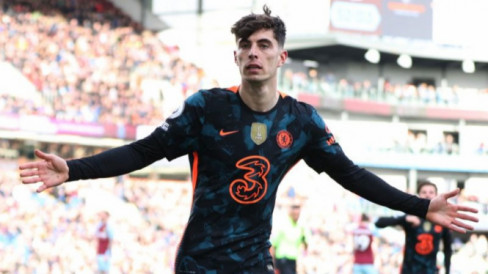 Dua Gol Kai Havertz Bantu Chelsea Tekuk Burnley 4-0