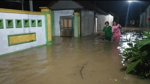 Ratusan Rumah Warga Lima Desa Di Dua Kecamatan Terendam Banjir