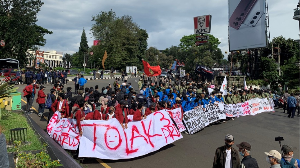 Antisipasi Gelombang Demo 11 April Di Jakarta, Satgas Awasi Pergerakan ...