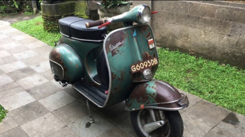 Kongo, Si Vespa Mahal Penuh Sejarah