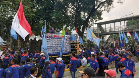 Demo Buruh Hari Ini, Polisi Kerahkan 5.750 Personel Untuk Mengawali ...