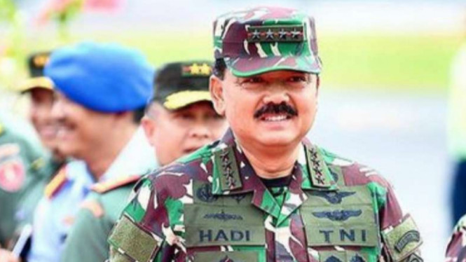 Mantan Panglima TNI Hadi Tjahjanto Sambangi Istana, Menteri Baru?