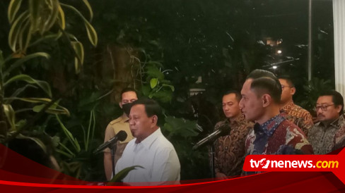 Prabowo Sebut Gerindra Belum Tentukan Arah Koalisi