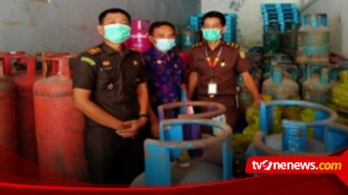 Kejari Gianyar Segera Lelang Ribuan Tabung Gas Hasil Sitaan Pengoplosan