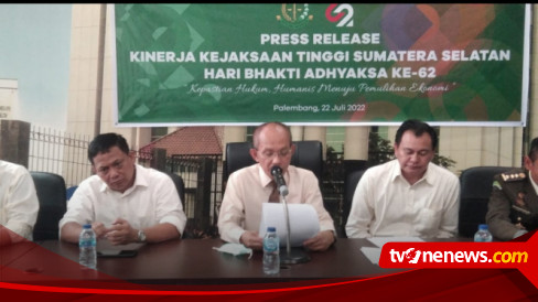 Kejati Sumsel Selamatkan Kerugian Negara Senilai Rp159,2 Miliar