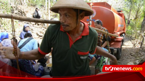 Krisis Air Bersih Akibat Kemarau, BPBD Gunungkidul Mulai Pasok Air Ke ...