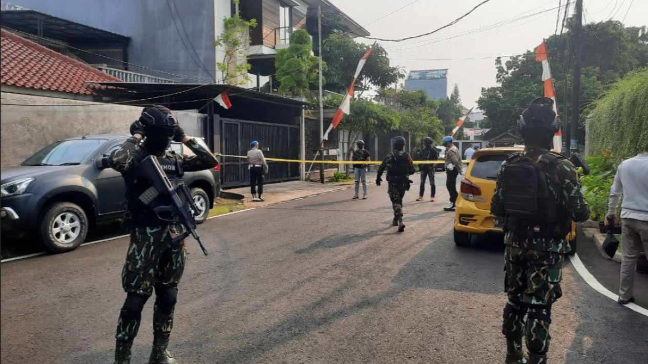 Rumah Mewah Irjen Pol Ferdy Sambo Dijaga Ketat Personel Brimob ...