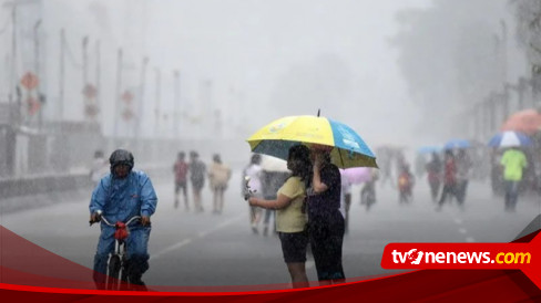 BMKG Prakirakan Hujan Akan Guyur Sejumlah Kota Besar Di Indonesia