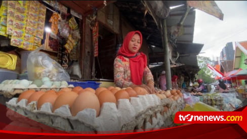 Stok Peternak Minim, Harga Telur Ayam Di Pasar Tradisional Di Blitar ...