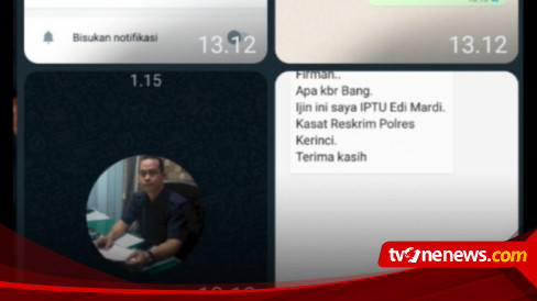 Jadi Korban Hacker Kasat Reskrim Polres Kerinci Minta Masyarakat Waspada