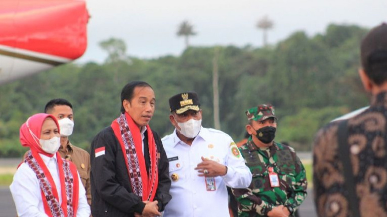 Presiden Jokowi Tiba Di Saumlaki Maluku Berikut Lokasi Yang Akan