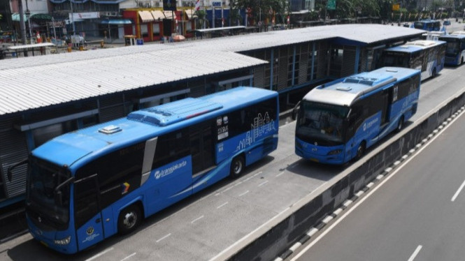 Revitalisasi Tahap 2, Ini Halte Transjakarta Rencana Akan Dilakukan ...