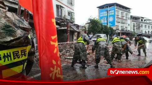 21 Orang Tewas Dalam Gempa Magnitudo 6,8 Di China, Xi Jinping ...