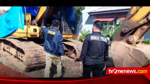 Polisi Gerebek Penambang Batu Ilegal Di Lampung Utara, Amankan 4 ...