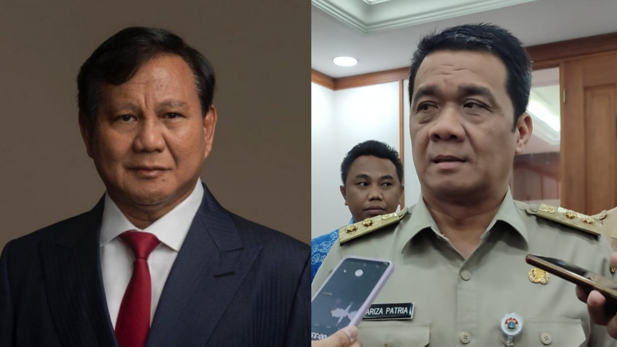 Jelang Lengser, Wagub DKI Jakarta Riza Patria Fokus Memenangkan Prabowo ...