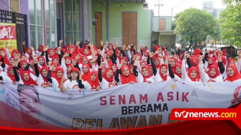 Relawan Puan Sapa Surabaya, Pelatihan Hingga Senam Warnai Deklarasi ...