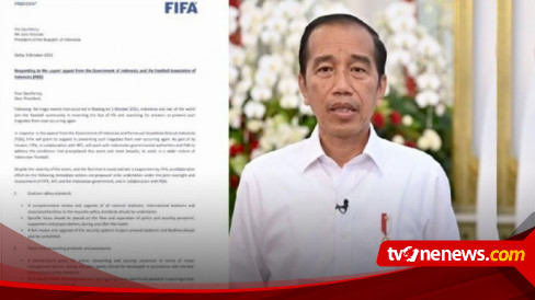 Ini Alasan Utama FIFA Berkantor Di Indonesia, Jokowi Sebut Poin-poin ...