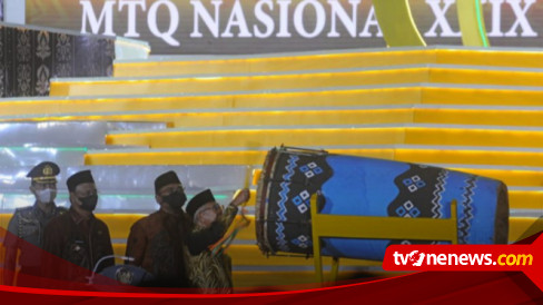 Wapres Resmi Buka MTQ Nasional Ke-29 Tahun 2022 Di Kalimantan Selatan