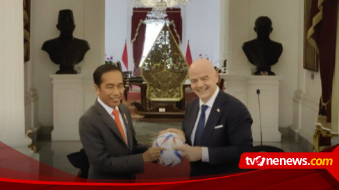 Tak Bahasa Rekomendasi TGIPF, Jokowi dan Presiden FIFA Hanya Bicarakan Ini